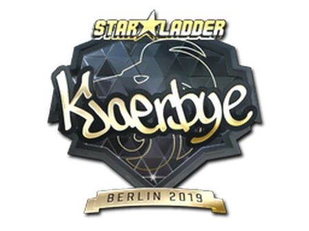 Sticker | Kjaerbye (Gold) | Berlin 2019 image