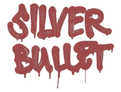 Sealed Graffiti | Silver Bullet (Blood Red) image