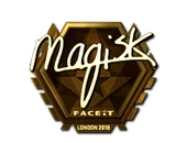 Sticker | Magisk (Gold) | London 2018 image