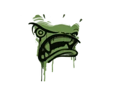Sealed Graffiti | Rage Mode (Battle Green) image