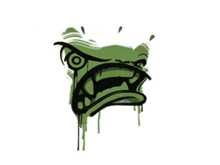 Sealed Graffiti | Rage Mode (Battle Green) image