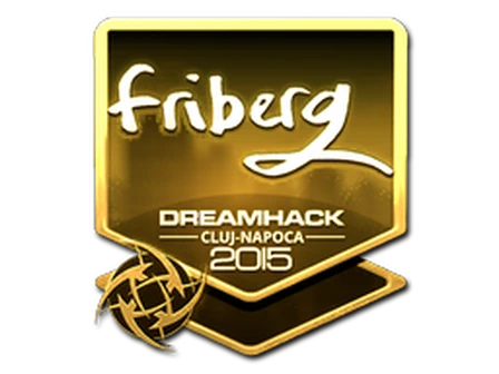 Sticker | friberg (Gold) | Cluj-Napoca 2015 image