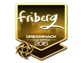 Sticker | friberg (Gold) | Cluj-Napoca 2015 image
