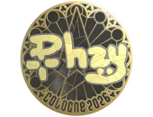 Sticker | phzy (Gold) | Cologne 2026 image