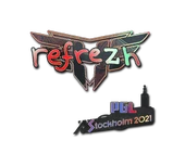 Sticker | refrezh (Holo) | Stockholm 2021 image
