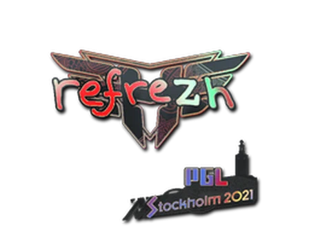 Sticker | refrezh (Holo) | Stockholm 2021 image