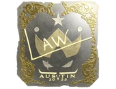 Sticker | stanislaw (Gold) | Austin 2025 image