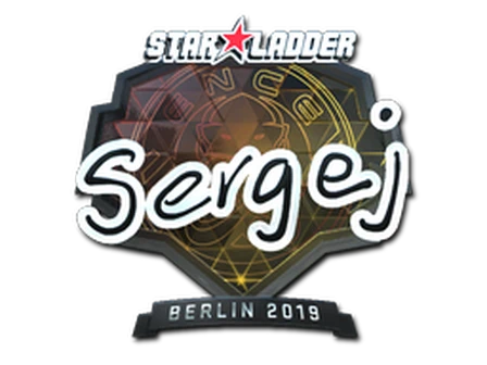 Sticker | sergej (Foil) | Berlin 2019 image