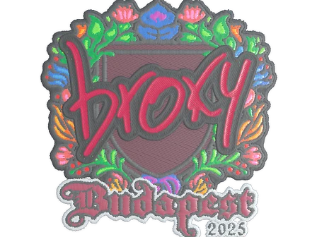 Sticker | broky (Embroidered) | Budapest 2025 image