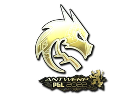 Sticker | Team Spirit (Gold) | Antwerp 2022 image
