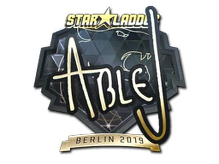 Sticker | ableJ (Gold) | Berlin 2019 image