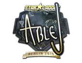 Sticker | ableJ (Gold) | Berlin 2019 image