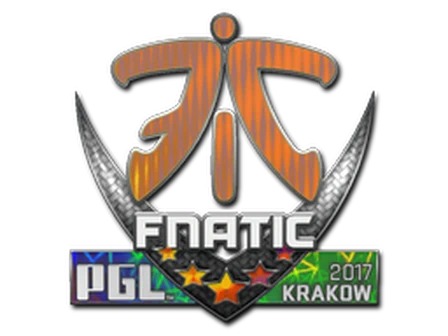 Sticker | Fnatic (Holo) | Krakow 2017 image