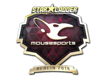 Sticker | mousesports (Gold) | Berlin 2019 image
