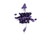 Sealed Graffiti | Jump Shot (Monster Purple) image