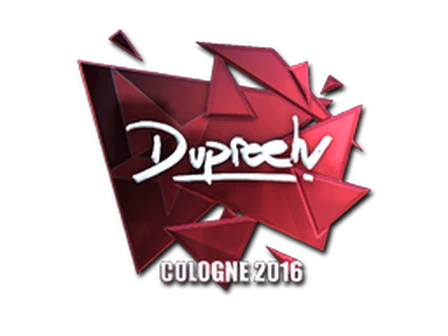 Sticker | dupreeh (Foil) | Cologne 2016 image