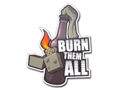 Sticker | Burn Them All image