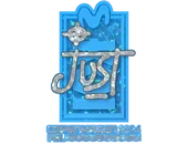 Sticker | JUST (Glitter) | Copenhagen 2024 image