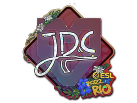 Sticker | JDC (Glitter) | Rio 2022 image