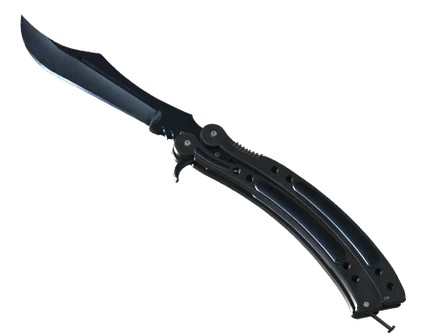 ★ Butterfly Knife | Blue Steel image