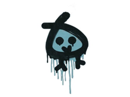 Sealed Graffiti | Little Bock (Wire Blue) image