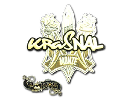 Sticker | kRaSnaL (Gold) | Paris 2023 image