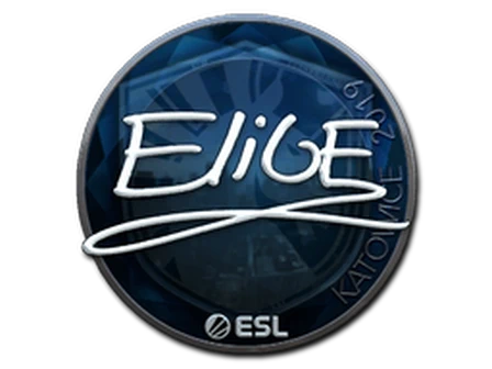 Sticker | EliGE (Foil) | Katowice 2019 image