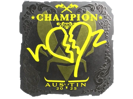 Sticker | ropz (Foil, Champion) | Austin 2025 image