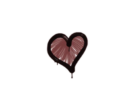 Sealed Graffiti | Heart (Brick Red) image