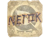 Sticker | nettik | Austin 2025 image