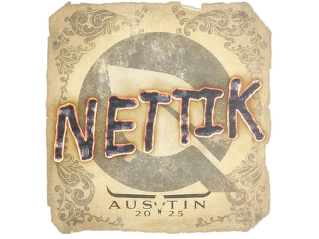 Sticker | nettik | Austin 2025 image
