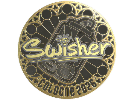 Sticker | Swisher (Gold) | Cologne 2026 image