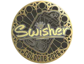 Sticker | Swisher (Gold) | Cologne 2026 image