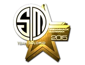 Sticker | Team SoloMid (Gold) | Cluj-Napoca 2015 image