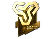 Sticker | Space Soldiers (Gold) | Boston 2018 image