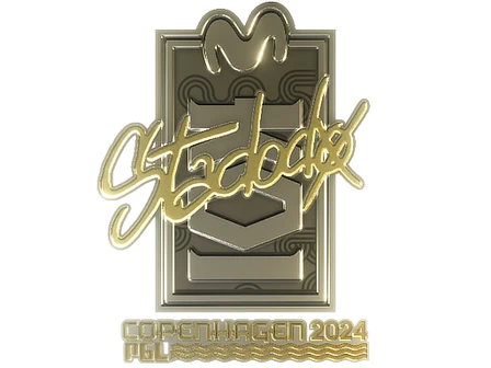 Sticker | stadodo (Gold) | Copenhagen 2024 image