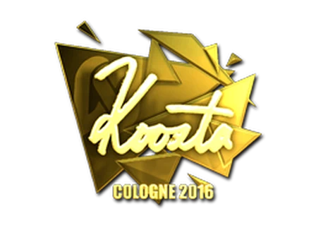 Sticker | koosta (Gold) | Cologne 2016 image