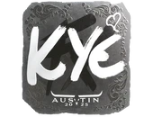 Sticker | kye (Foil) | Austin 2025 image