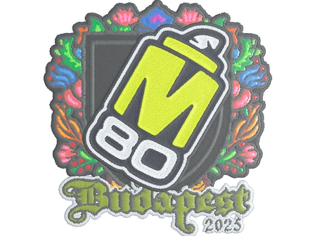 Sticker | M80 (Embroidered) | Budapest 2025 image