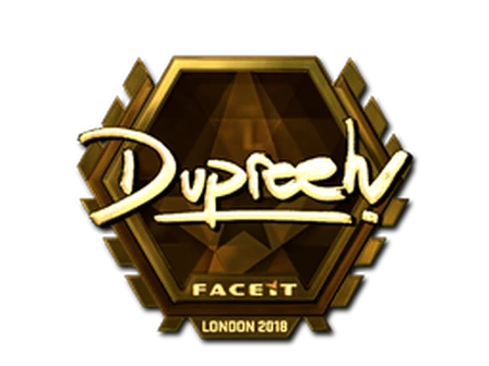 Sticker | dupreeh (Gold) | London 2018 image