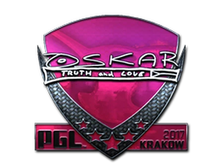 Sticker | oskar (Foil) | Krakow 2017 image