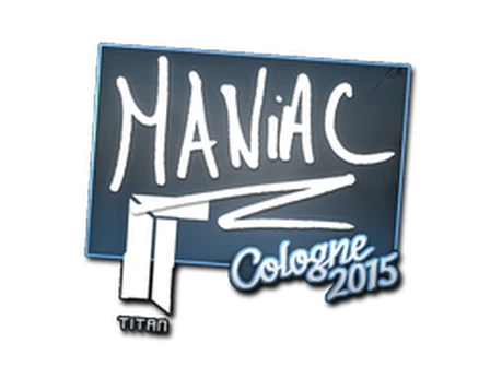 Sticker | Maniac | Cologne 2015 image