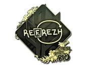 Sticker | refrezh (Gold) | Rio 2022 image