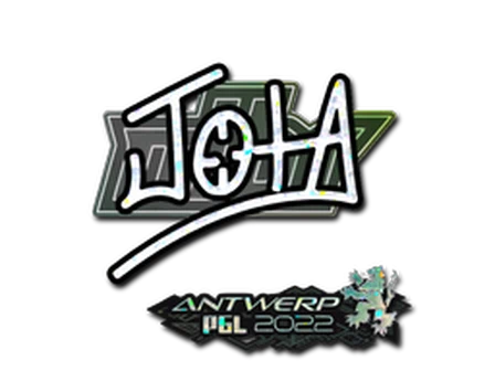 Sticker | JOTA (Glitter) | Antwerp 2022 image
