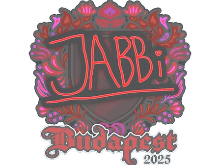 Sticker | jabbi | Budapest 2025 image