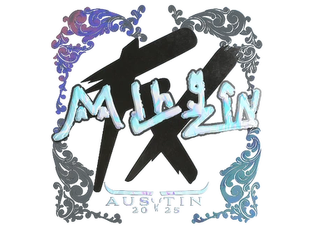 Sticker | mlhzin (Holo) | Austin 2025 image