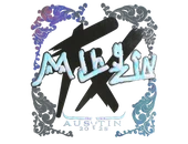 Sticker | mlhzin (Holo) | Austin 2025 image