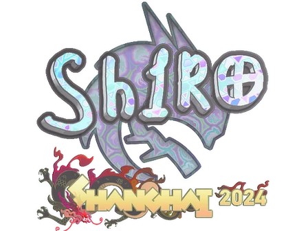 Sticker | sh1ro (Holo) | Shanghai 2024 image