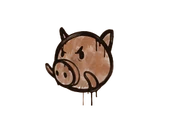 Sealed Graffiti | Piggles (Tiger Orange) image