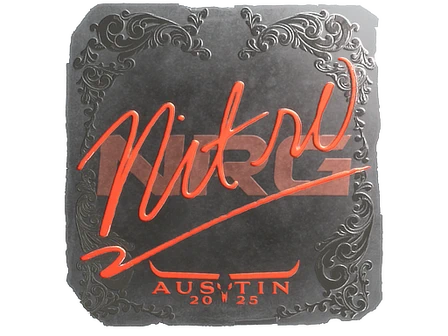 Sticker | nitr0 (Foil) | Austin 2025 image